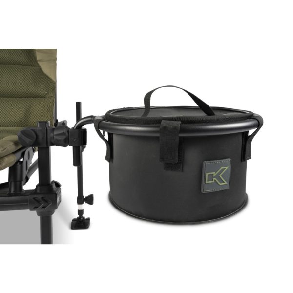 Korum Any Chair EVA Bowl & Riddle Feeder with Stirrer Holder