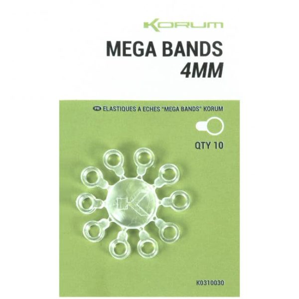 Korum Mega Bands 4mm Pellet hoops