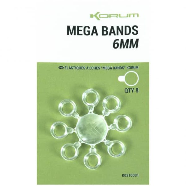 Korum Mega Bands 6mm Pellet hoops