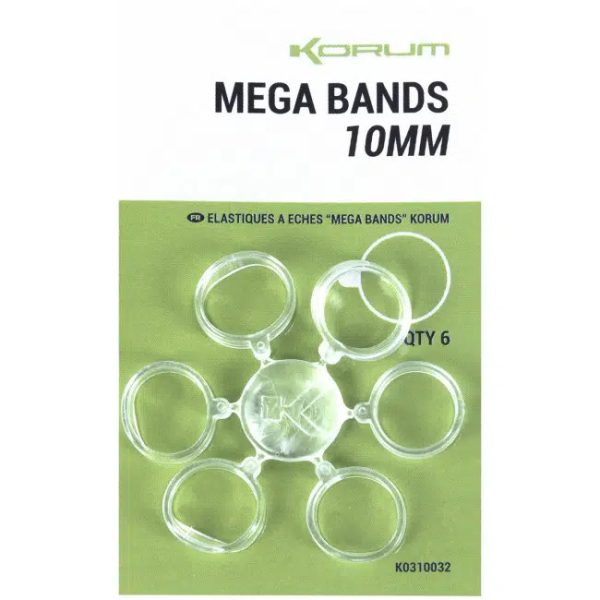 Korum Mega Bands 10mm Pellet hoops