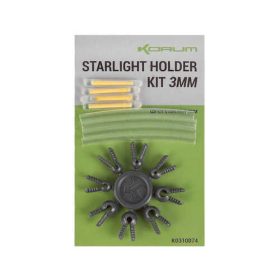Korum Starlight Holder Kit 3mm Auxiliary Light Stick Adapter