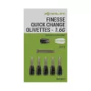 Korum Finesse Quick Change Olivettes Quick Change Float Weight 1.6g