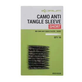   Korum Camo Anti Tangle Sleeve Short Anti-tangle sleeve 10pcs 28mm