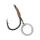 Korum Banded Hook Hairs 12 Barbed, Eyed Carp Hook with Pellet Ring 5pcs