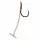 Korum Quickstop Hook Hairs 8 Eyed, Barbed Monofilament Pre-Tied Hook 4db