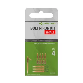   Korum Smokescreen Bolt N Run Kit Small Terminal Tackle Set 4pcs