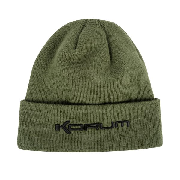 Korum Classic Olive Beanie Winter Cap