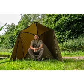 Korum Pentalite Quick Brolly Umbrella 2.2m