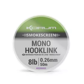 Korum Smokescreen Mono Hooklink 0.30mm Monofil Hooklink 50m