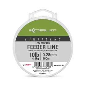 Korum Limitless Feeder Line Monofil Main Line 0,28mm 300m