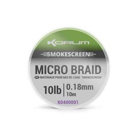 Korum Smokescreen Micro Braid 10lb Leader line