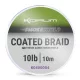 Korum Smokeshield Coated Braid 10lb Braided Leader Line 10m
