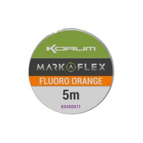Korum Marka Flex Fluoro Orange Monofilament Leader Line 5m