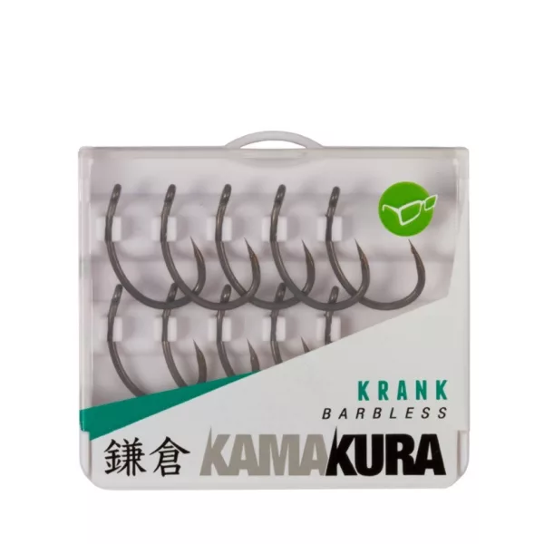 Korda Kamakura Krank 4 Eyed, Barbless Hook 10pcs
