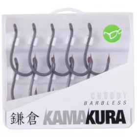 Korda Kamakura Choddy Barbless 8 Eyed, Barbless Hook 10pcs
