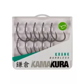 Korda Kamakura Krank 2 Eyed, Barbless Hook 10pcs