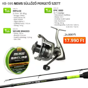Nevis Zander Spinning Set