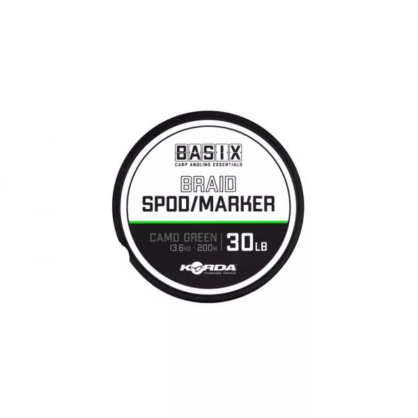 Korda Basix Spod Marker Braid Braided Mainline 30lb 200m