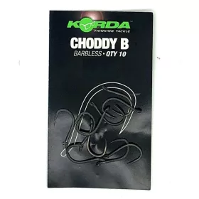 Korda Choddy B 10 Eyed, Barbless Hook 10pcs