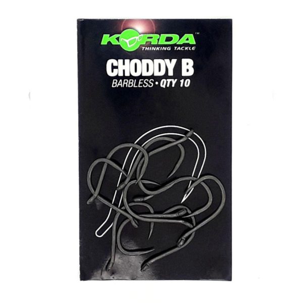 Korda Choddy B 8-Eyed, Barbless Hook 10pcs