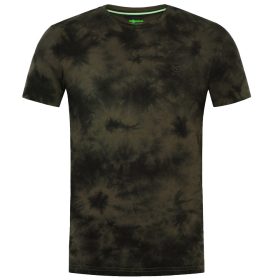 Korda Tie Dye Dark Olive T-shirt M