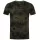 Korda Tie Dye Dark Olive T-shirt M