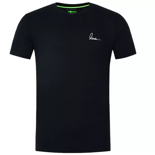 Korda Minimal Black T-shirt 3XL