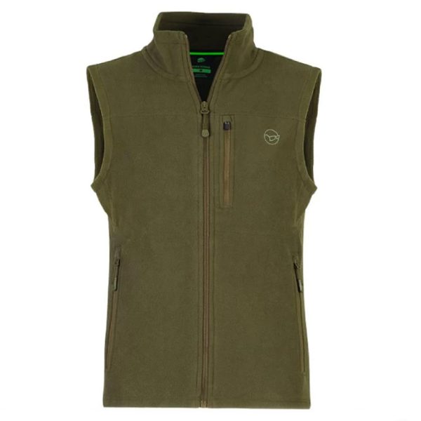 Korda Kore Fleece Gilet Olive Vest 2XL