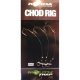 Korda Chod Rig Long Barbed Size 8 - prebaited CHOD hook leader