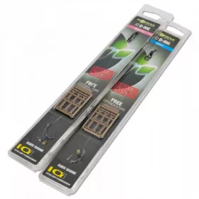 Korda IQ D Rig Size 4 Kurv 15lb - pre-tied carp hooklink