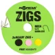 Korda Ready Zigs 10 (300cm) Barbless size 10 - pre-tied carp ZIG hooklink
