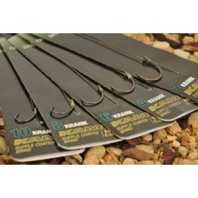 Korda Krank ready rig barbed size 8 - pre-tied carp hooklink