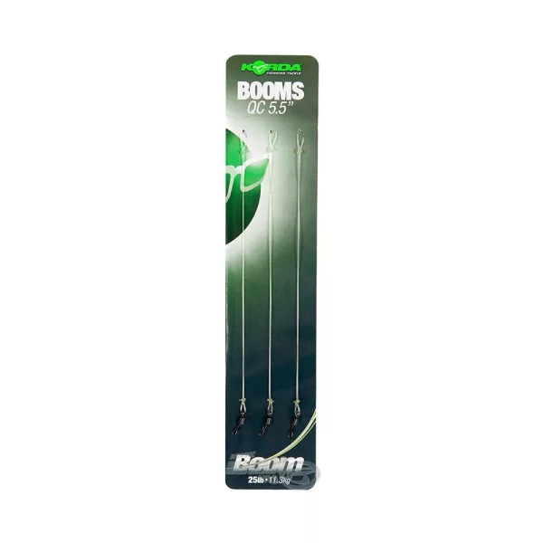 Korda Boom 5.5 QC Pre-tied Hooklink 3pcs