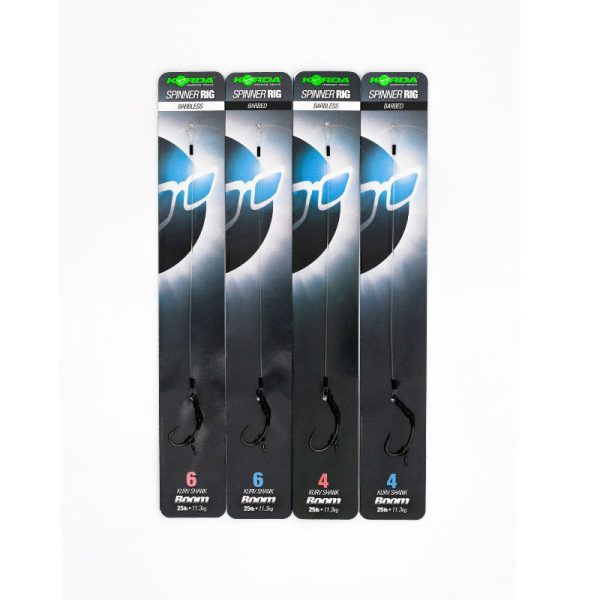 Korda Spinner Rig Kurv 6 7 Boom - boilie spinner hook