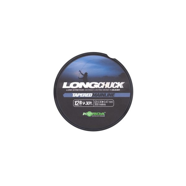 Korda LongChuck Transparent 0,30-0,47mm 300m Monofilament Mainline