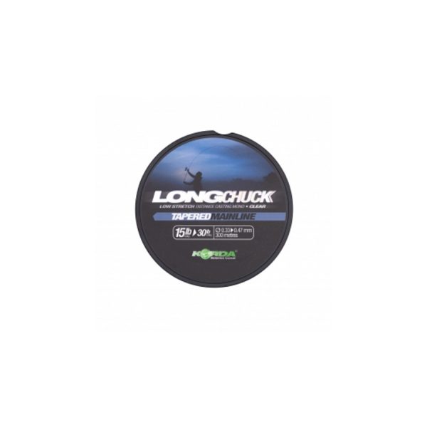 Korda LongChuck Transparent 0,33-0,47mm 300m Monofilament Mainline