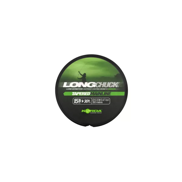 Korda LongChuck Green 0.33-0.47mm 300m Monofil Mainline