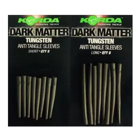   Korda Dark Matter Tungsten Anti Tangle Sleeve Long - anti-tangle sleeve
