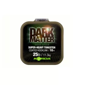 Korda Dark Matter Tungsten Coated Braid Green 18 lb 10m