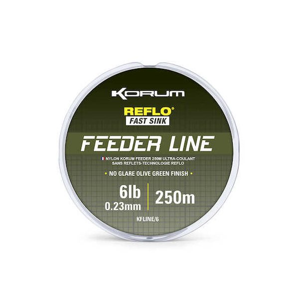 Korum Feeder Line 6lb 0.23mm Mainline