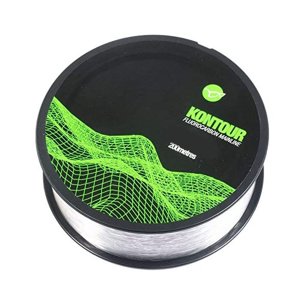 Korda Kontour Fluorocarbon 18lb - fluorocarbon main line for boating