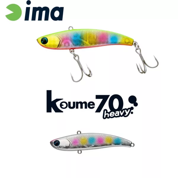 Ima Koume Vibration 70 Heavy 7cm 18gr 104 Cotton Candy Wobbler