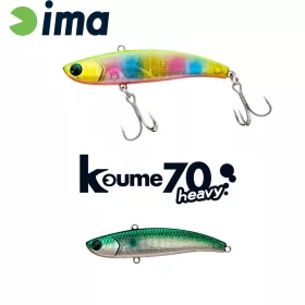   Ima Koume Vibration 70 Heavy 7cm 18gr 120 Gold Mullet Wobbler