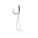 Korum Hook Hairs With Quickstops Size 8 Monofil Pre-tied Hook
