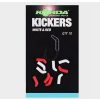 Korda Red / White Kickers Large - hook flipper