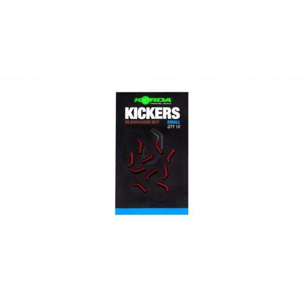 Korda Hookbaiter Kickers -Bloodworm Red - Small (10pcs/pack)
