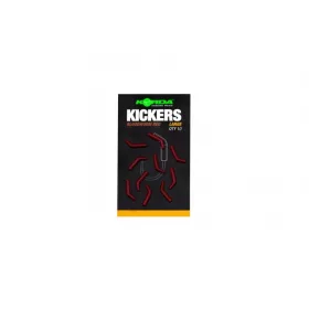 KORDA KICKERS LARGE BLOODWORM RED hook aligner 10pcs/pack