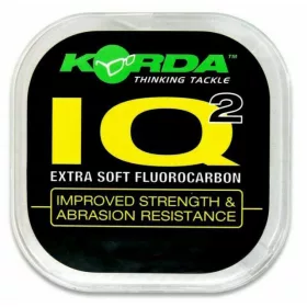   Korda IQ Extra Soft Fluorocarbon Hooklink 15lb - fluorocarbon carp hooklink