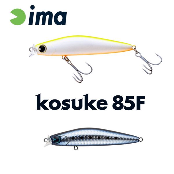 Ima Kosuke 85F 8.5cm 11.5gr 012 Black Black Wobbler