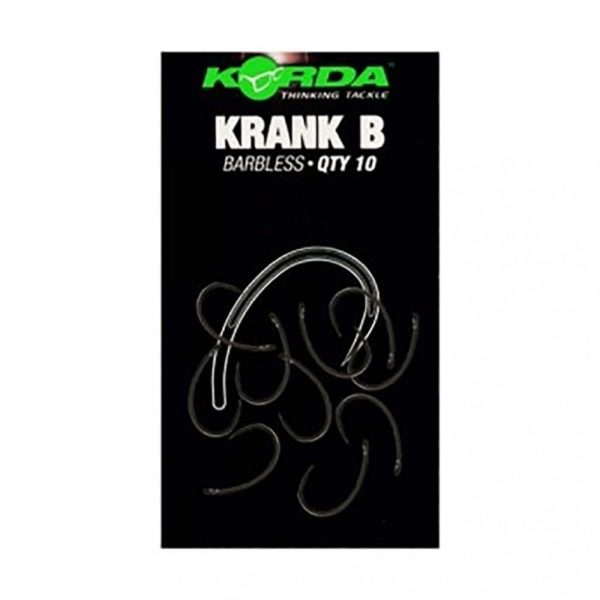Korda Krank Barbless 8-Eye, Barbless Hook 10pcs